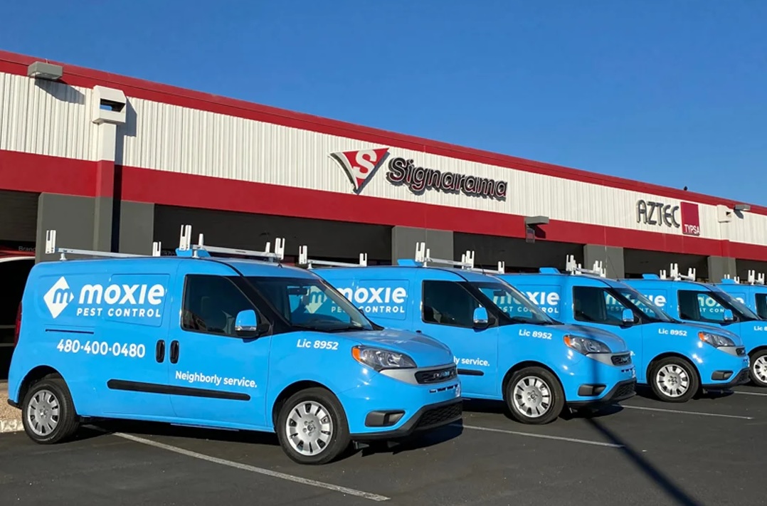Vehicle Wraps for Moxie Pest Control