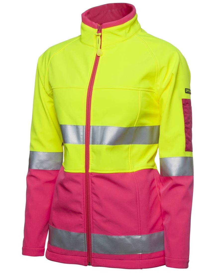 Ladies Hi Vis Softshell Jacket