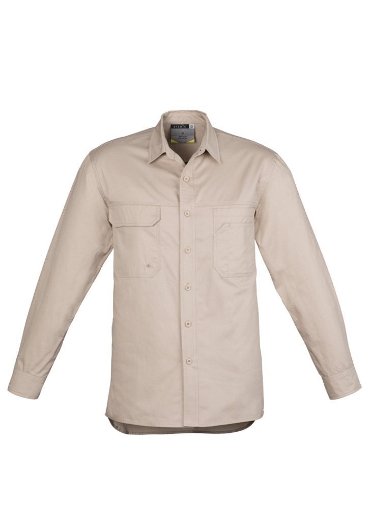 Mens Lightweight Tradie Shirt - Long Sleeve