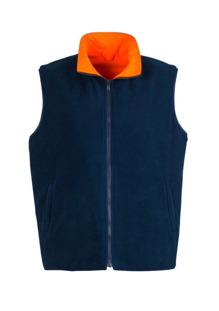 Hi Vis Lightweight Fleece Lined Vest