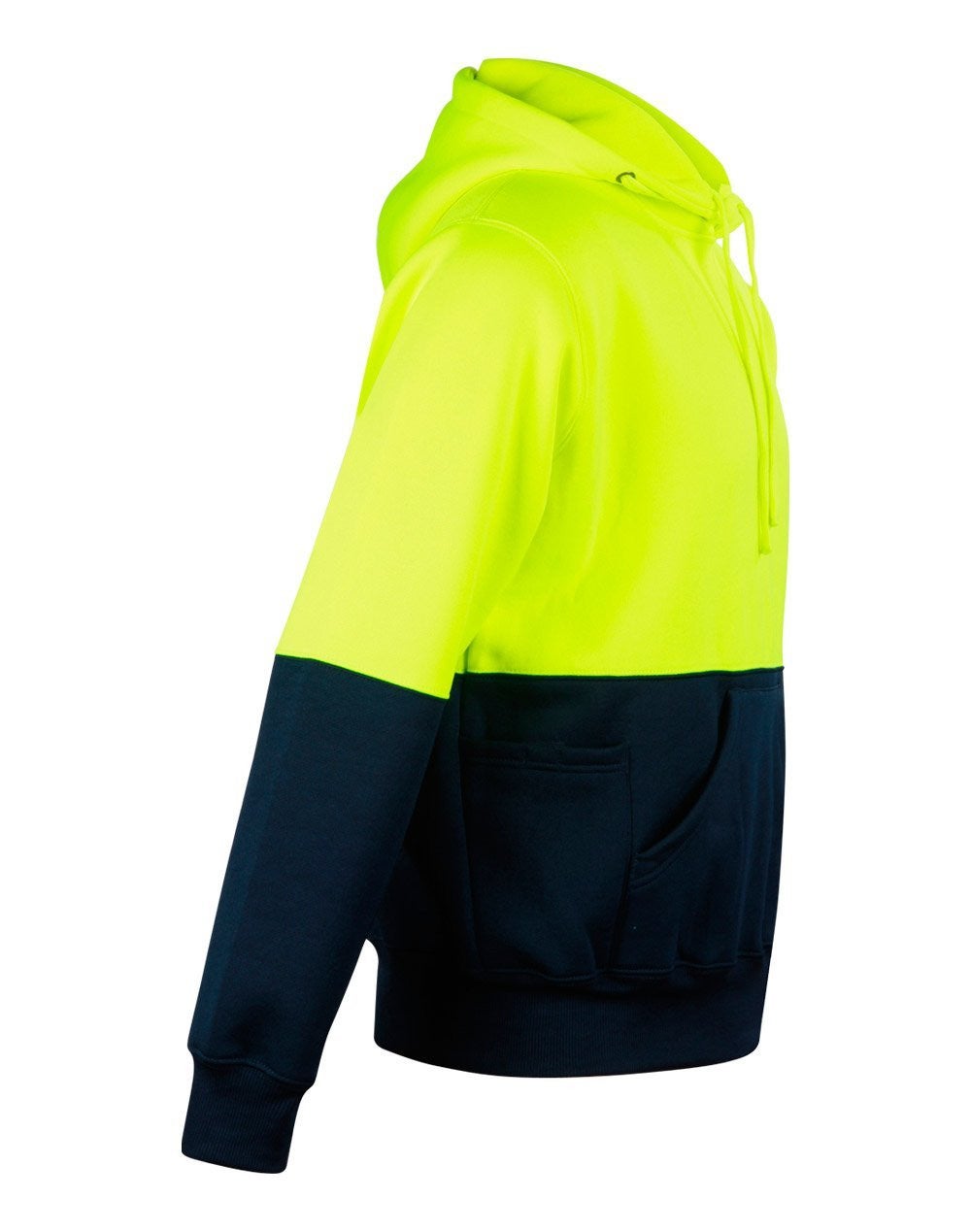 Unisex Hi Vis Pullover two tone hoodie