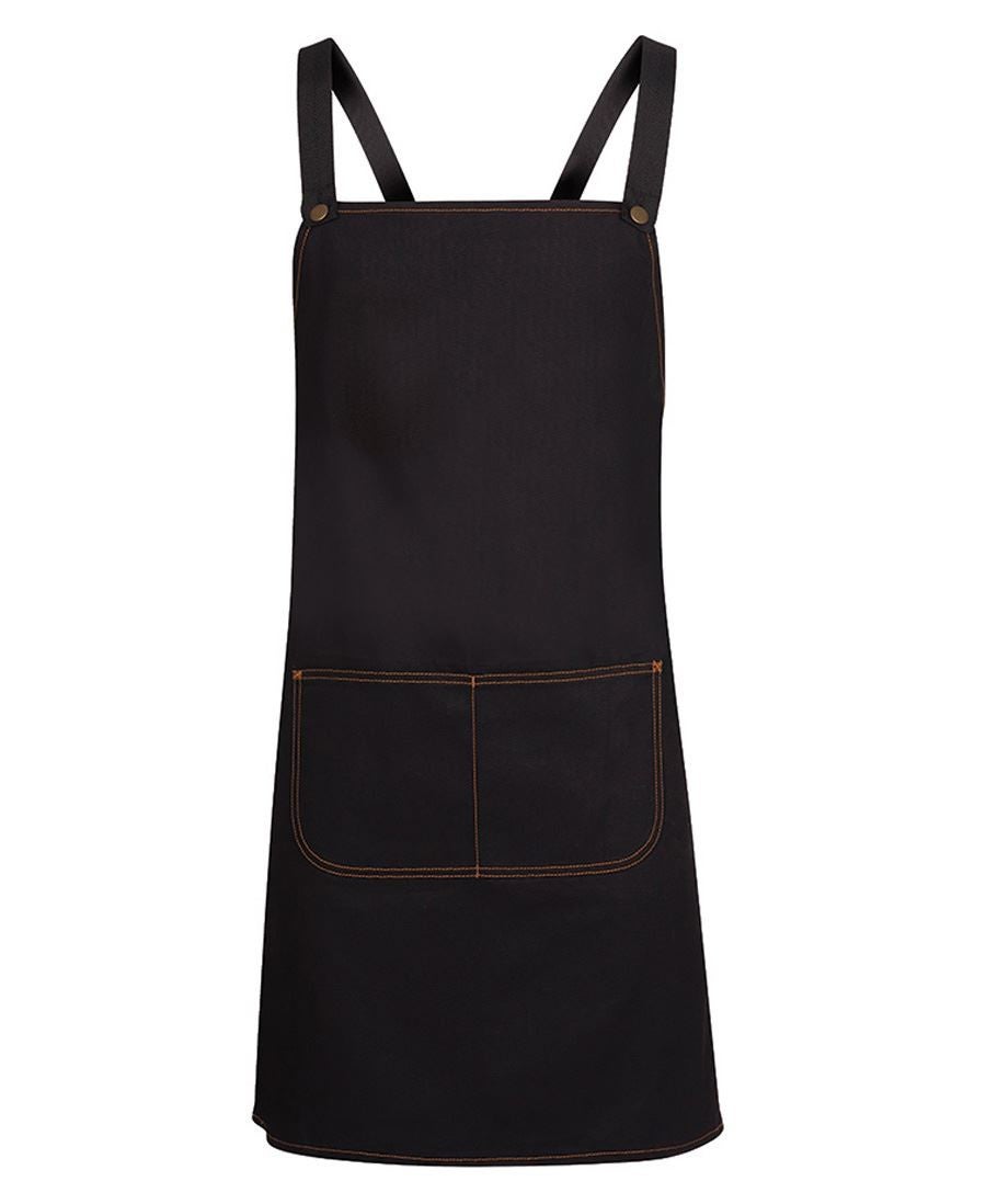 CROSS BACK DENIM APRON (WITHOUT STRAPS)