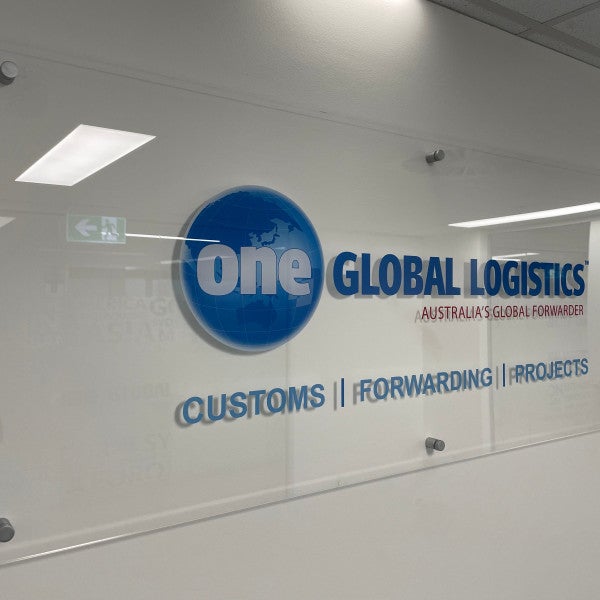 Frosted, Acrylic and Lettering for OGL