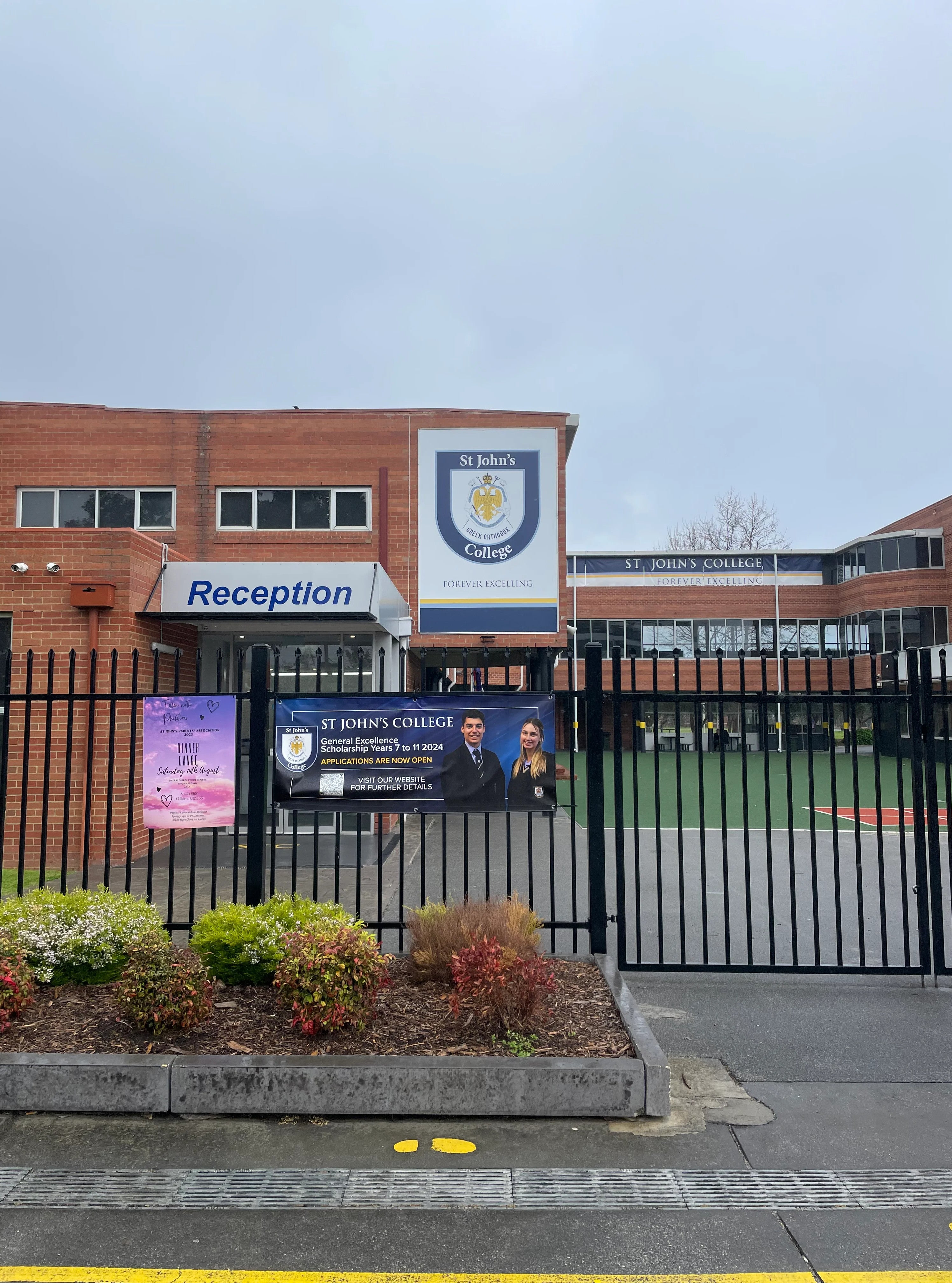 Banner Signage - St. John's College Preston.