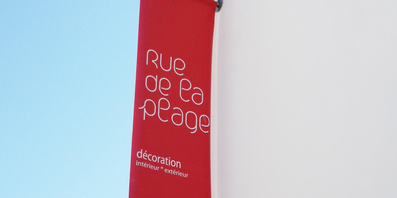 Kakemono de façade