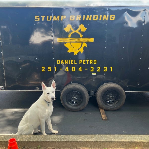 Stump Grinding Trailer Graphics