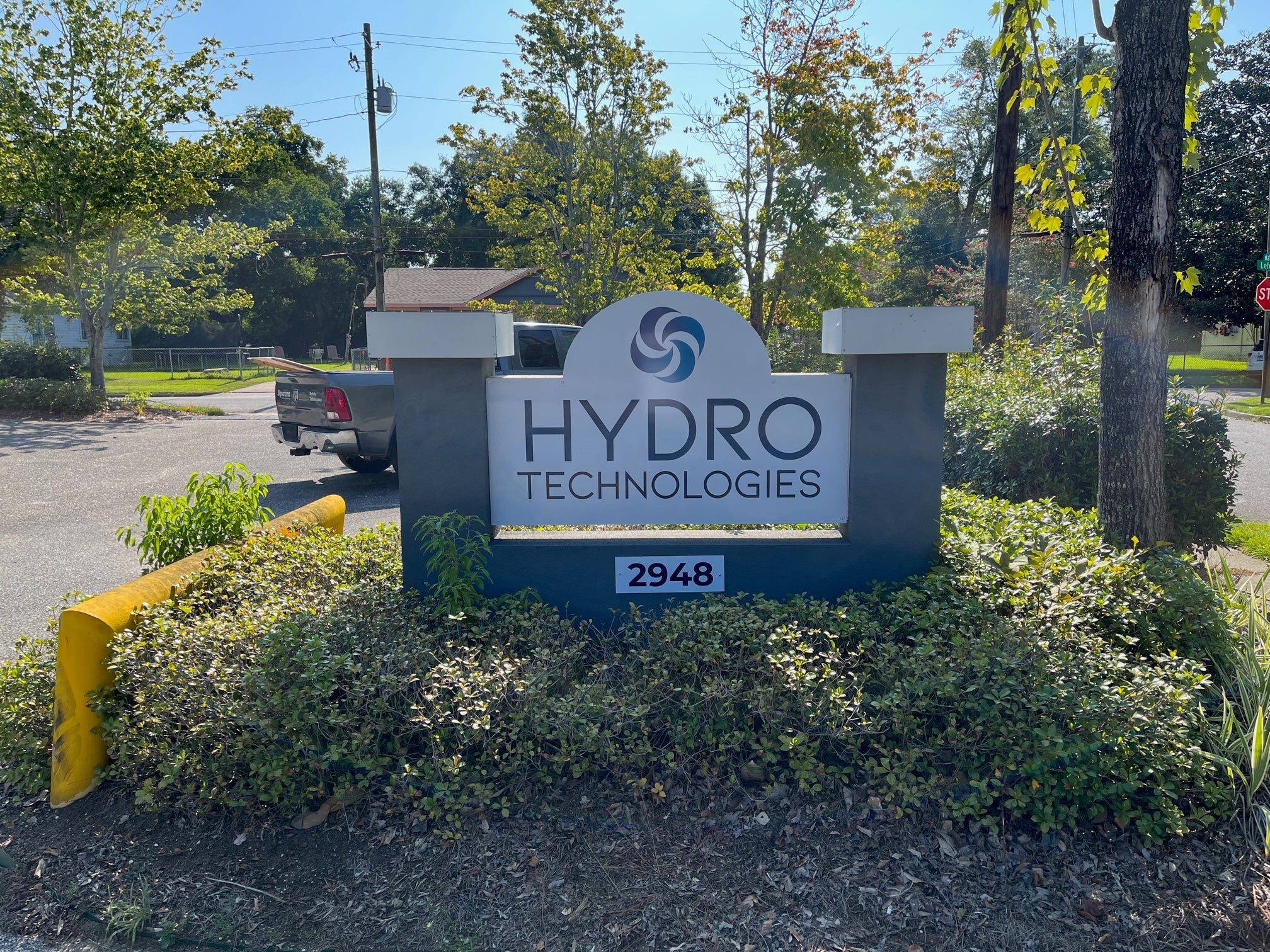 Hydro Technologies Monument Sign