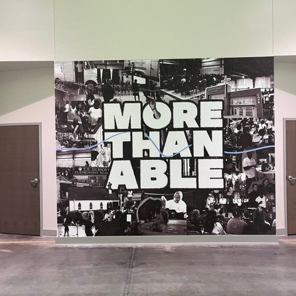 More Than Able Wall Mural