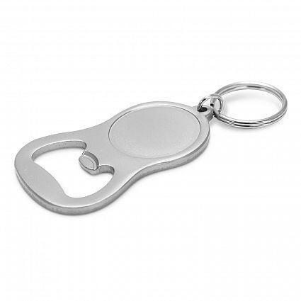 Chevron Bottle Opener Key Ring