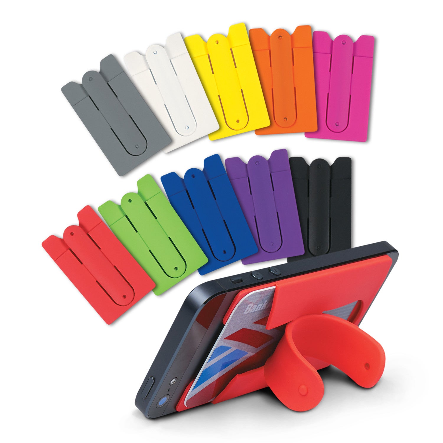 Silicone Phone Stand Wallet