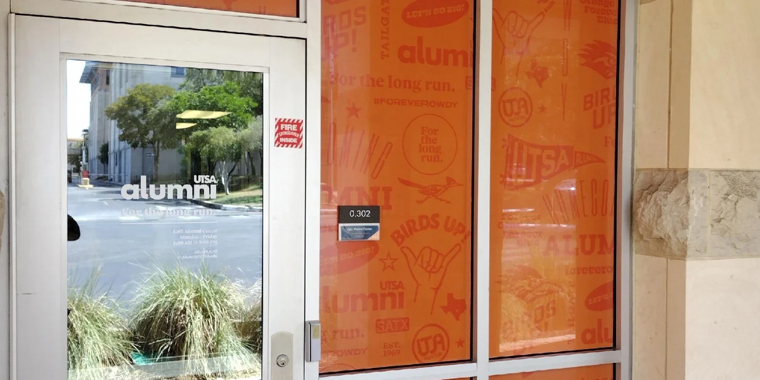 Vinyl Window Lettering