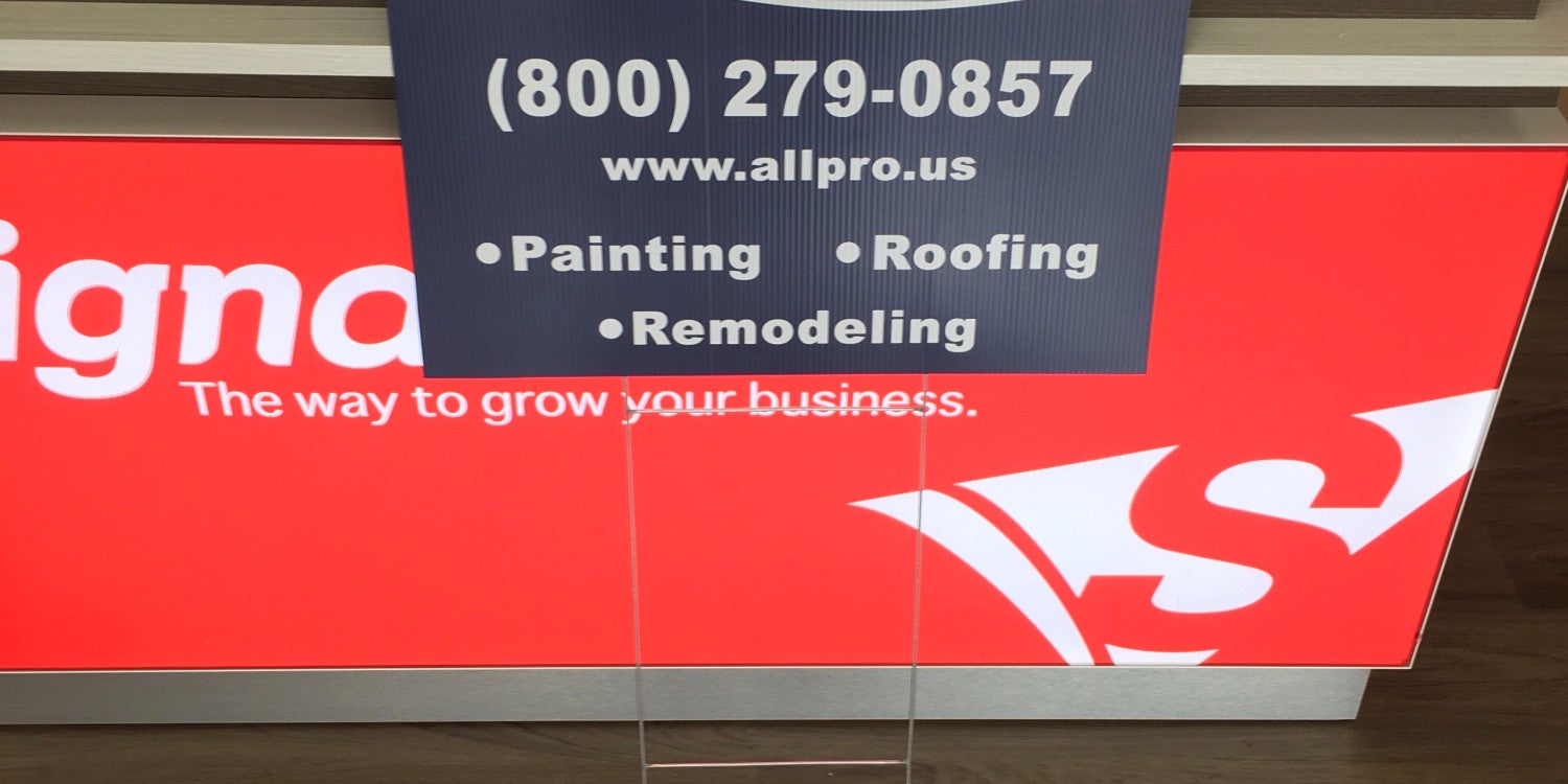 Yard & Lawn Signs