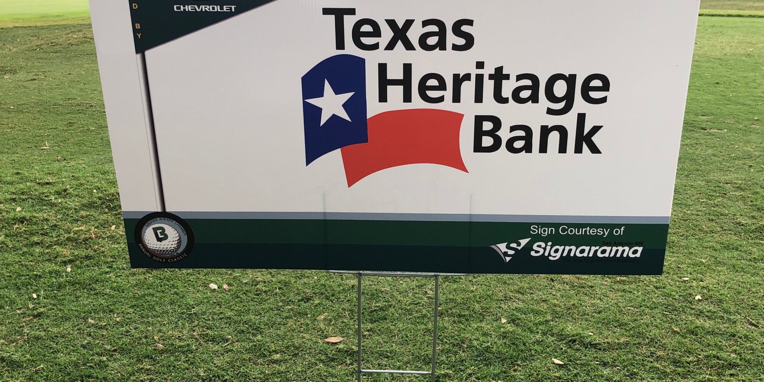 Yard Signs in San Antonio (Downtown), TX