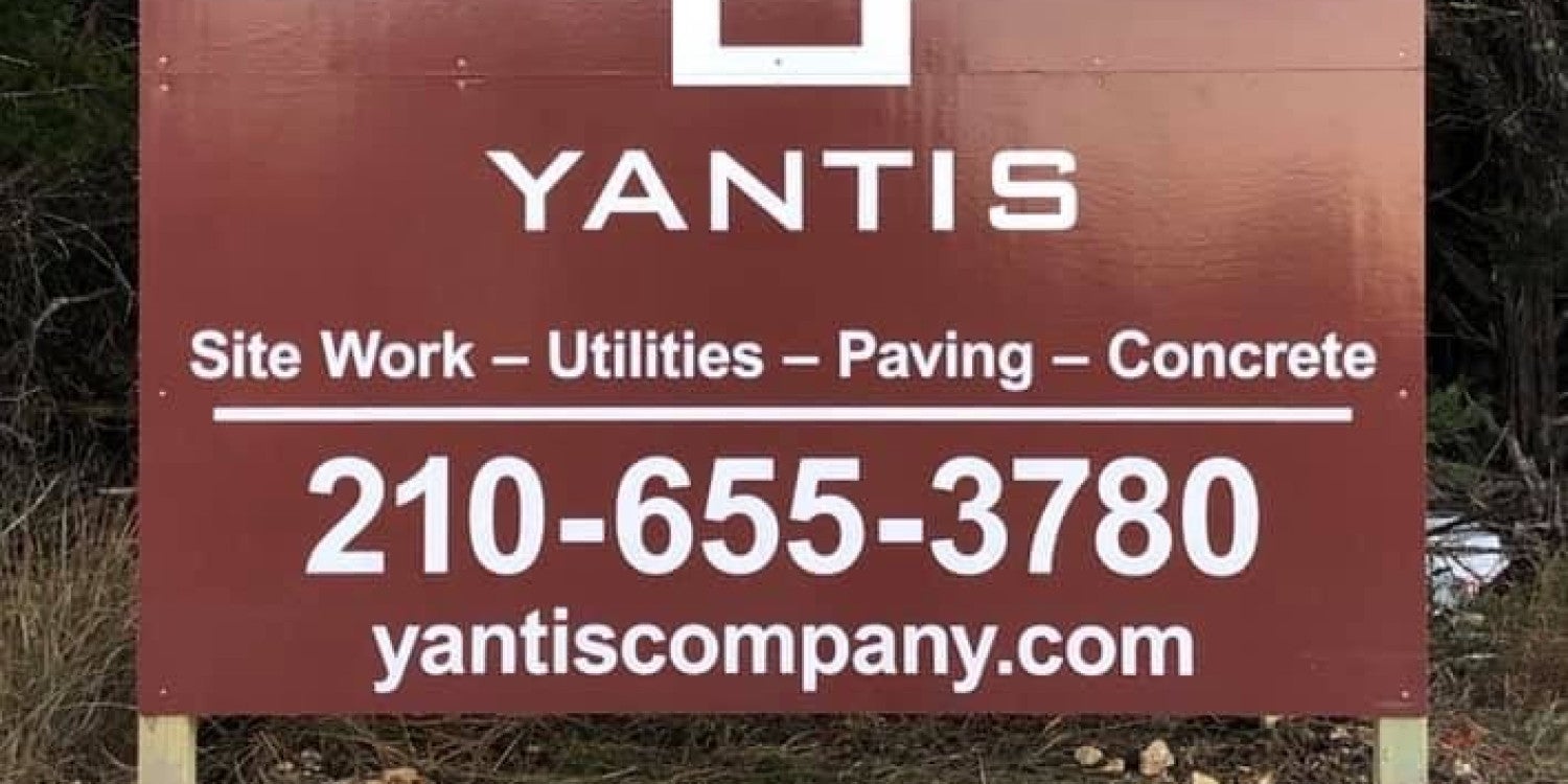 Post & Panel Signs