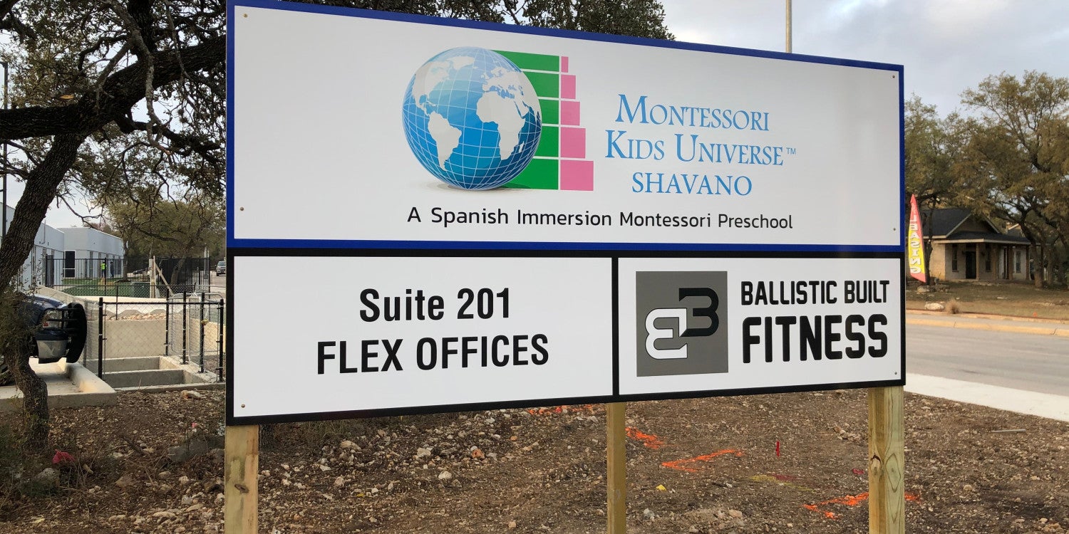 Post & Panel Signs