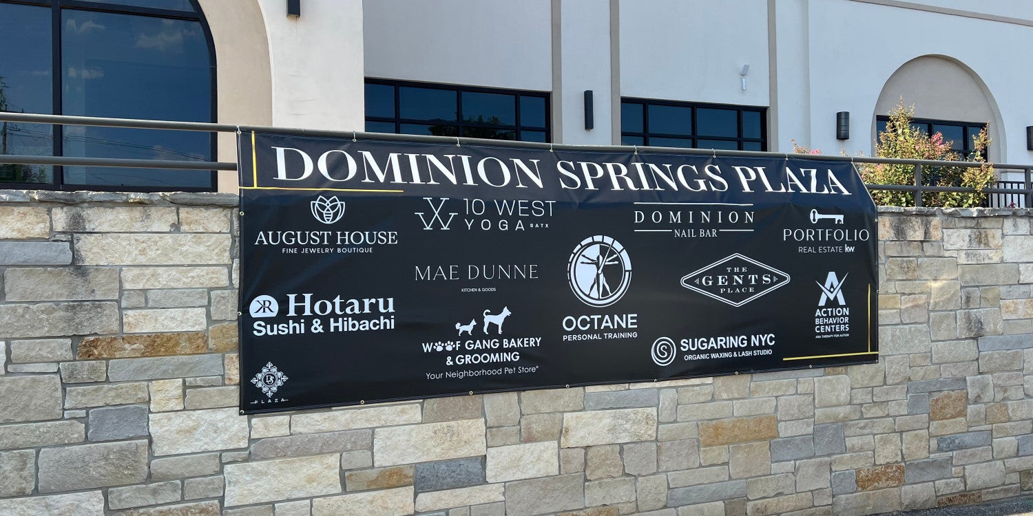 Hanging Banner Signs