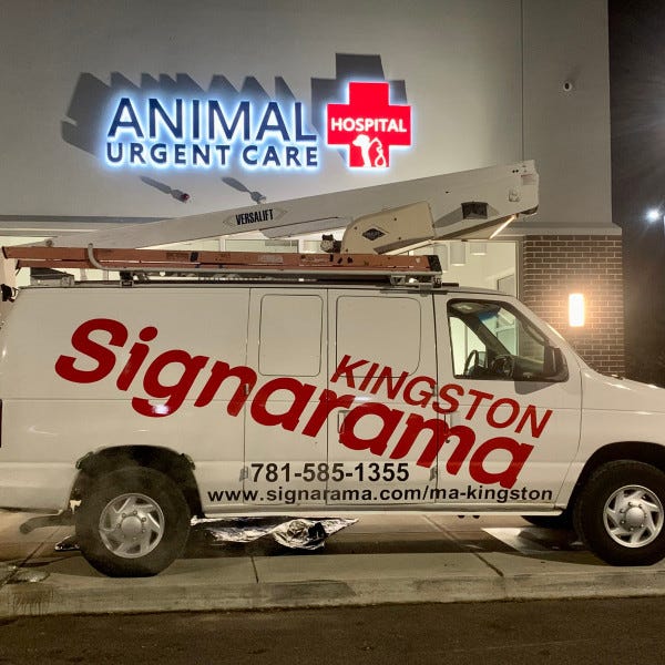 Wareham Animal Hospital Channel Letters