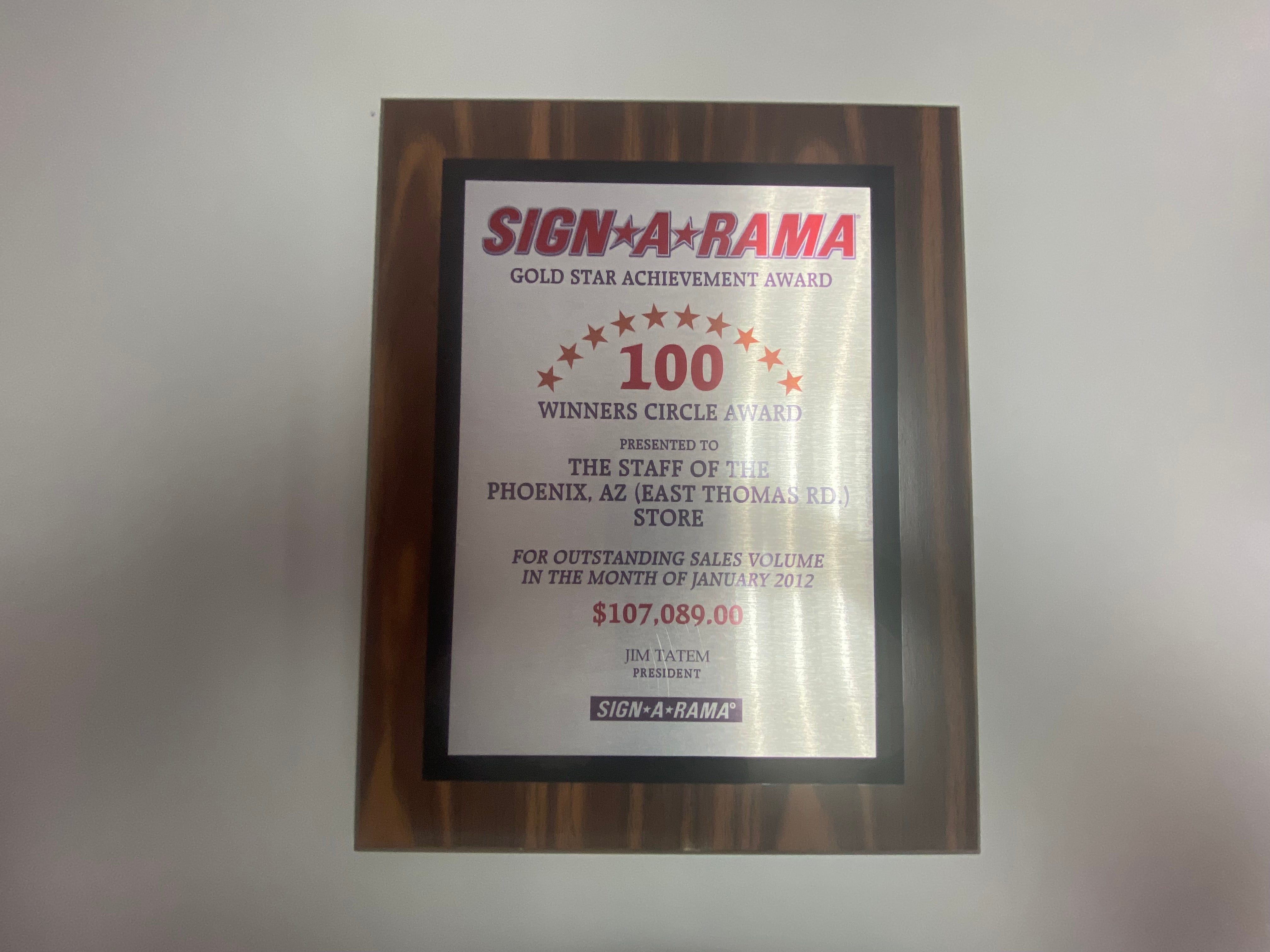 Phoenix (Arcadia), AZ accolades