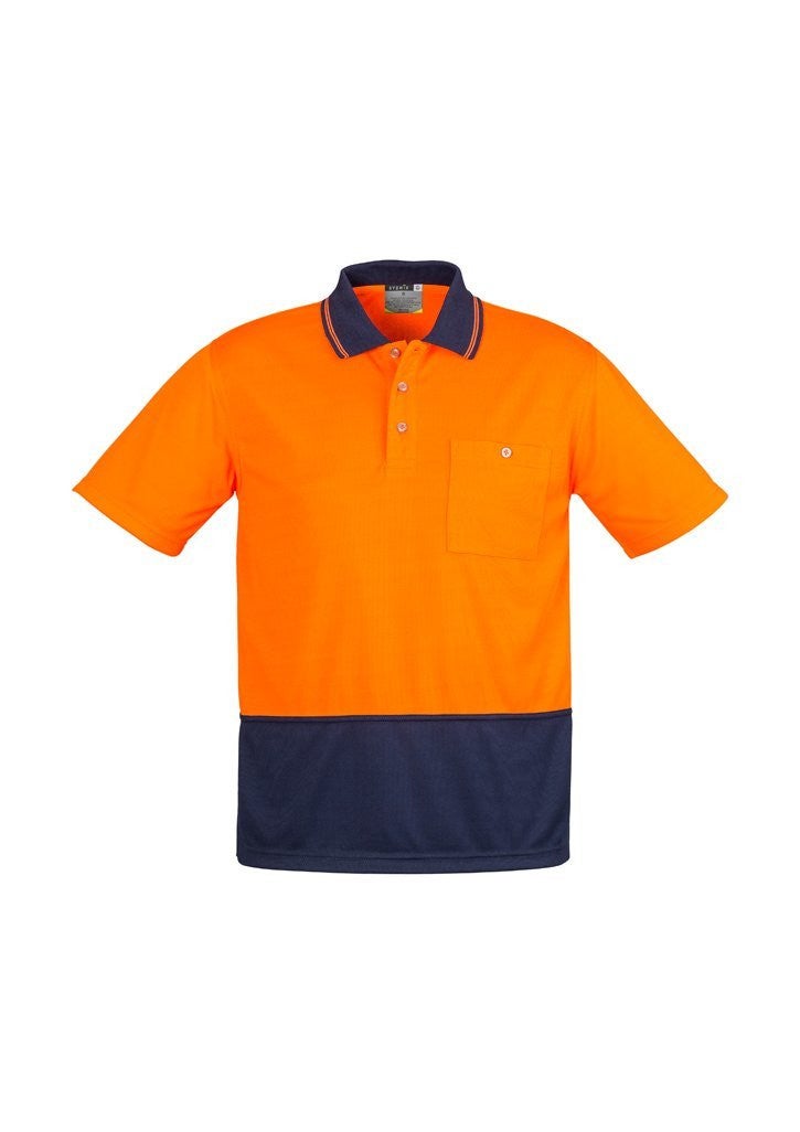 Unisex Hi Vis Splice Polo