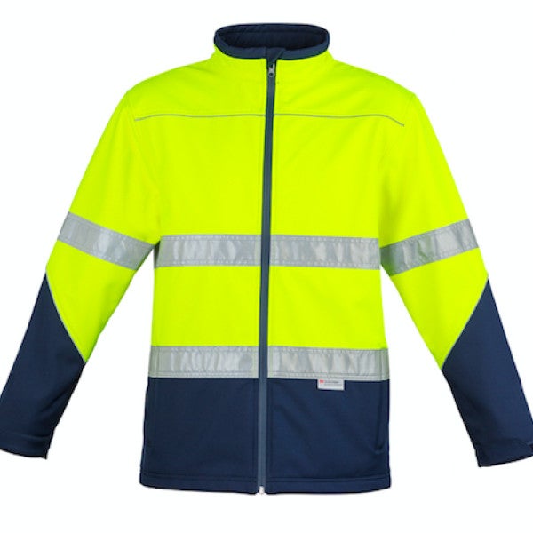 Custom Unisex Hi Vis Soft Shell Jacket