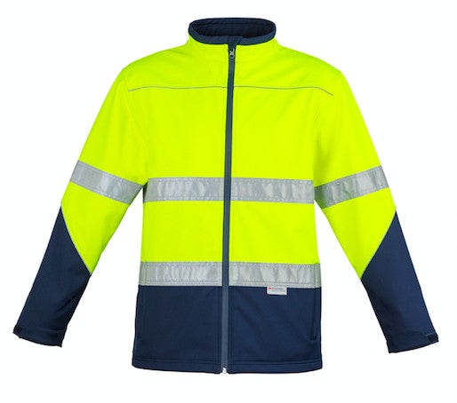 Unisex Hi Vis Soft Shell Jacket