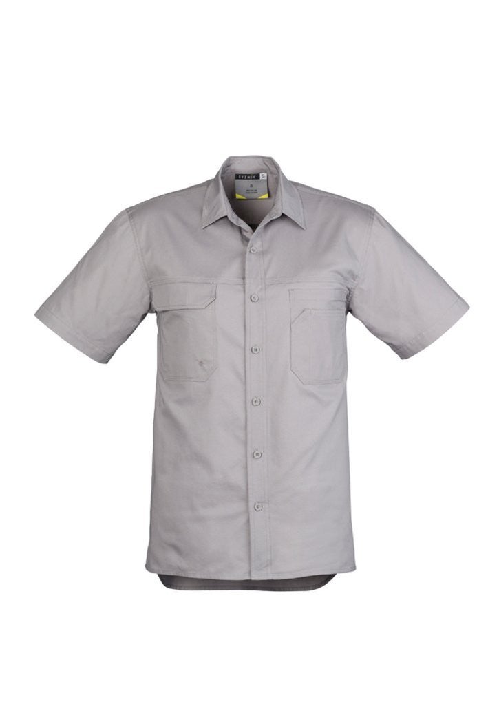 Mens Light Weight Tradie Shirt - Short Sleeve