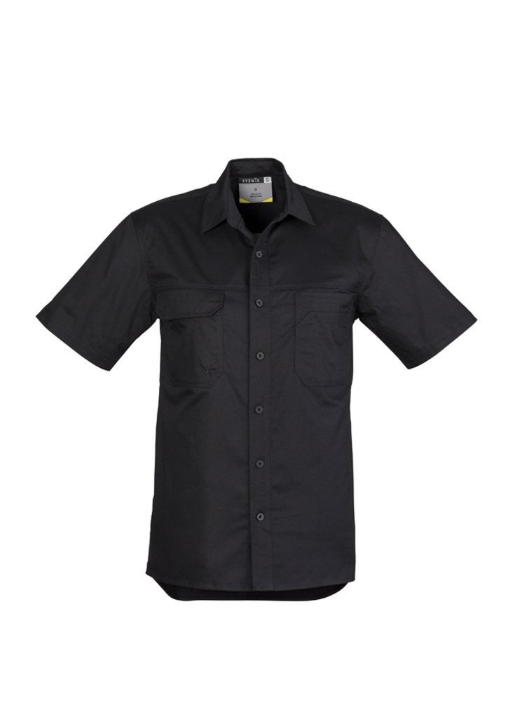 Mens Light Weight Tradie Shirt - Short Sleeve