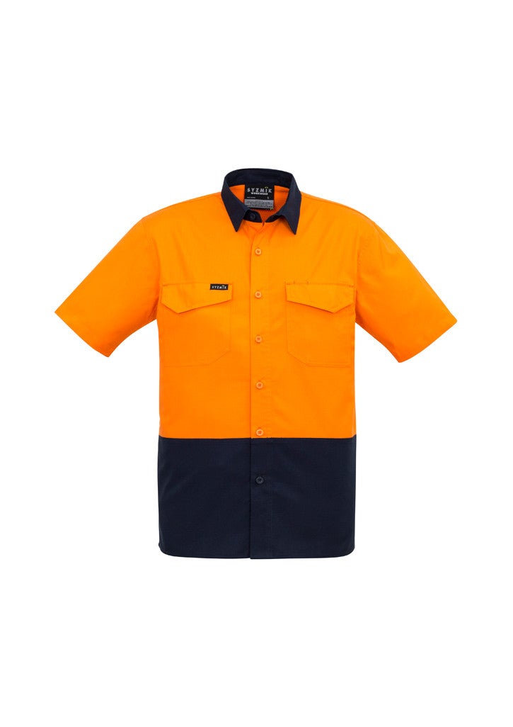 Rugged Cooling Hi Vis Spliced S/S Shirt