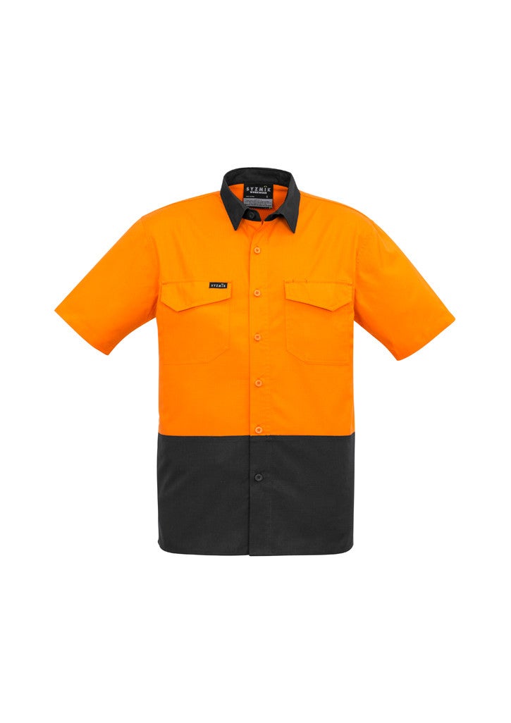 Rugged Cooling Hi Vis Spliced S/S Shirt