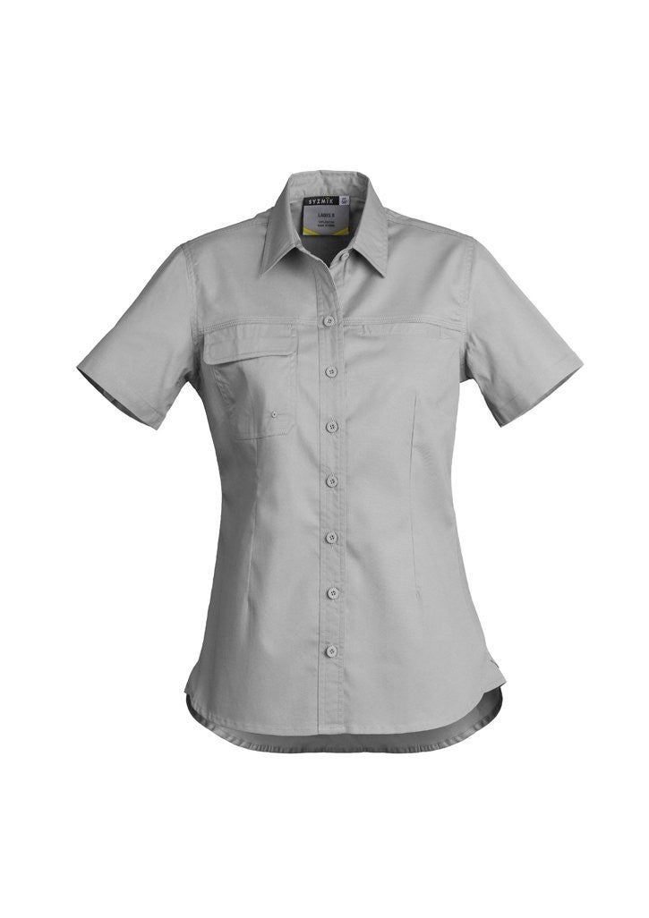 Womens Lightweight Tradie Shirt - Short Sleeve