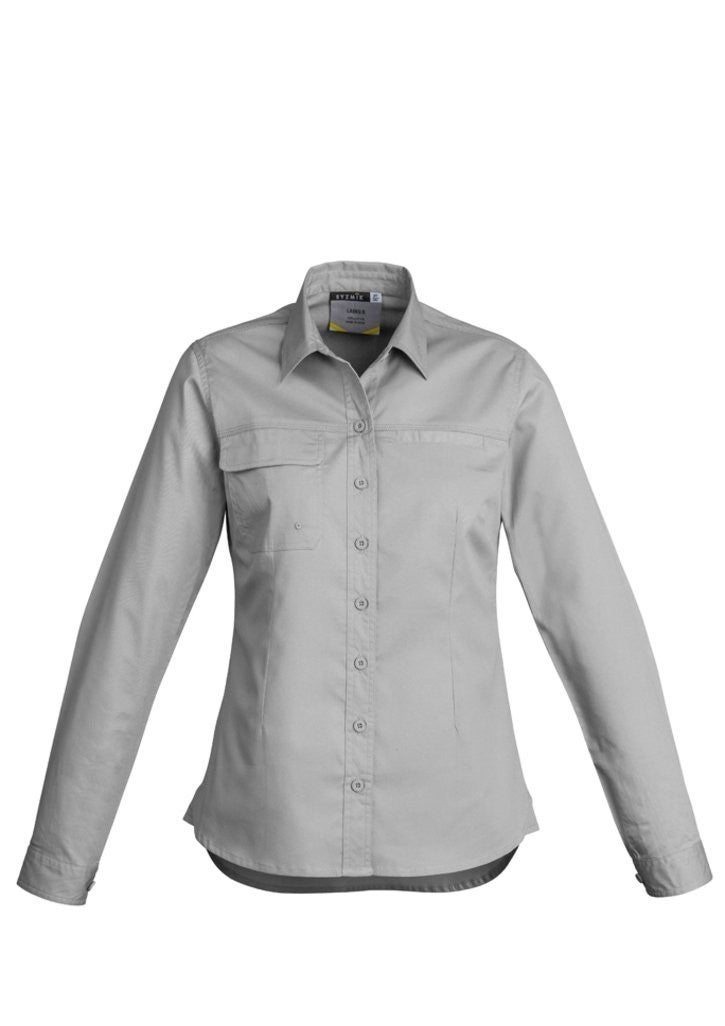 Womens Lightweight Tradie Shirt L/S