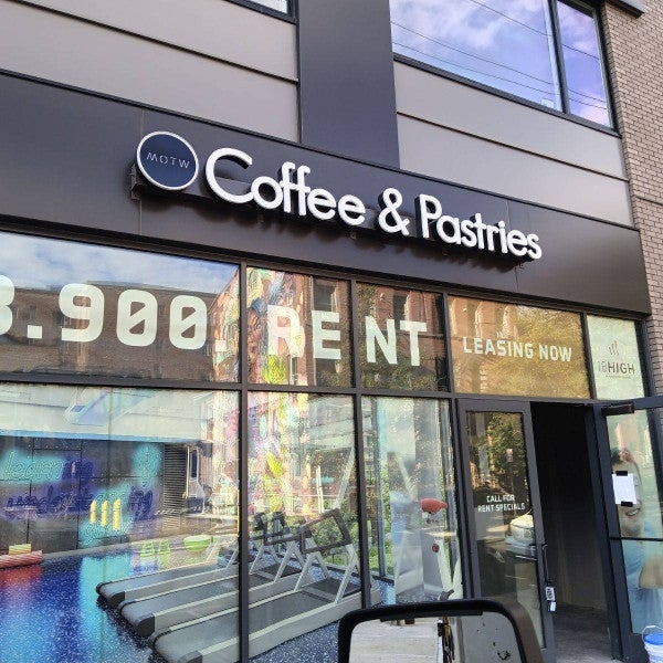 MOTW Coffee Pastries Channel Letters