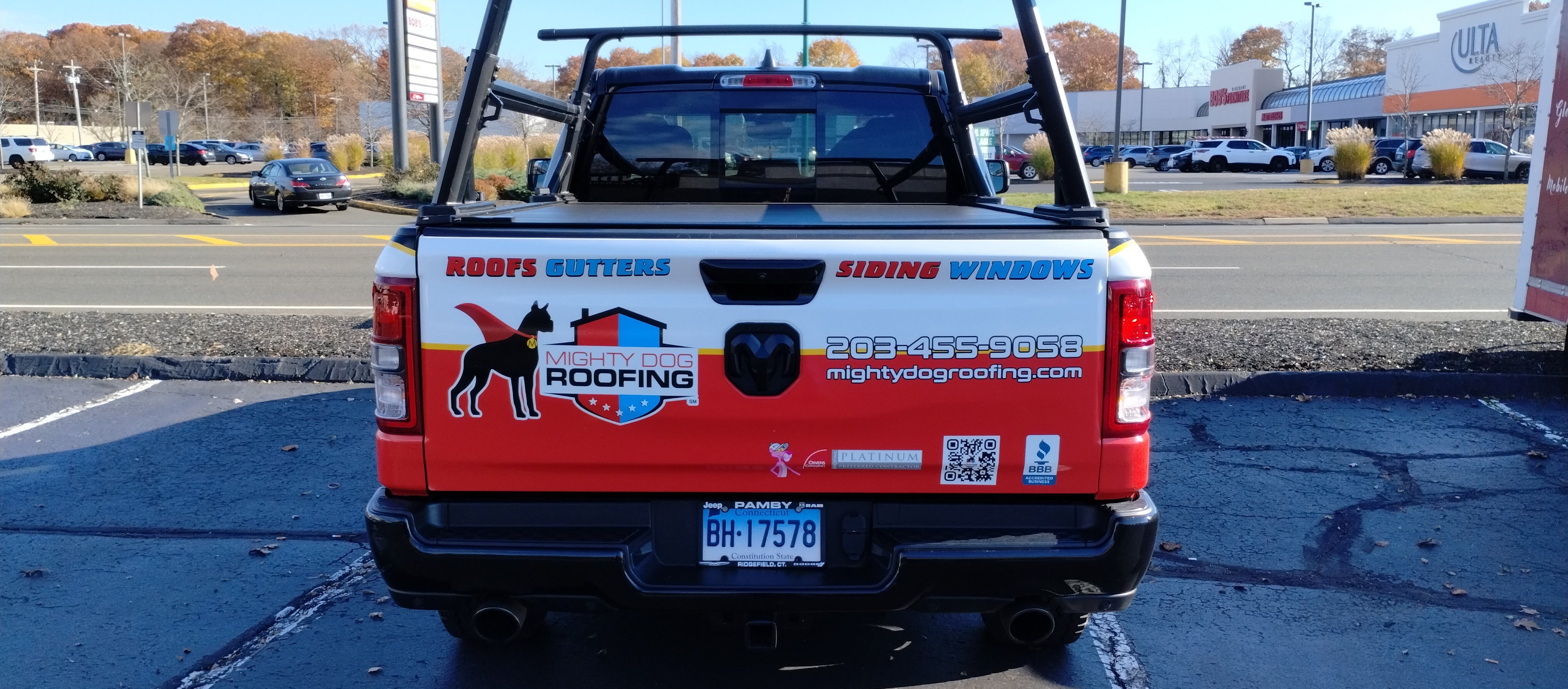 Mighty Dog Roofing Partial Wrap