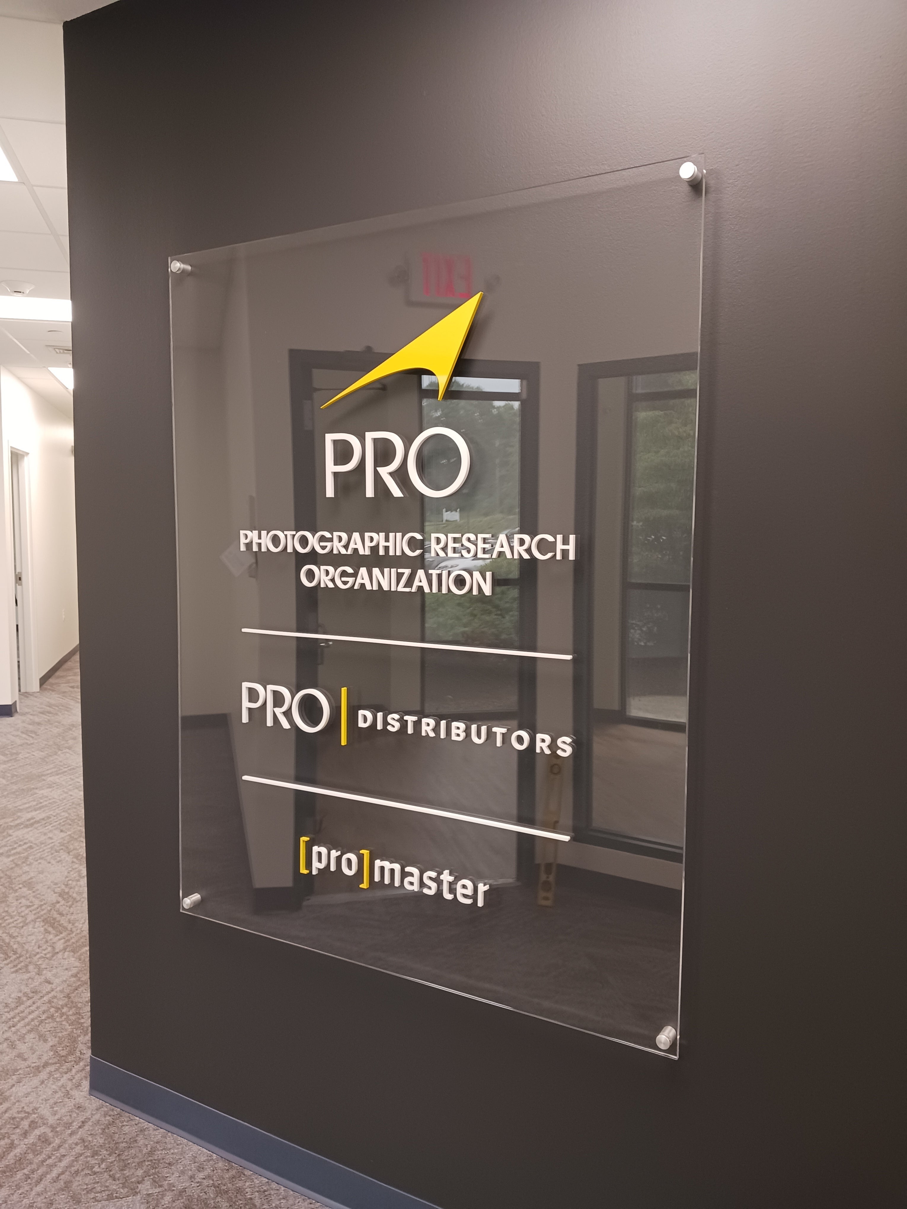 Pro Inc Acrylic Letters Rebranding