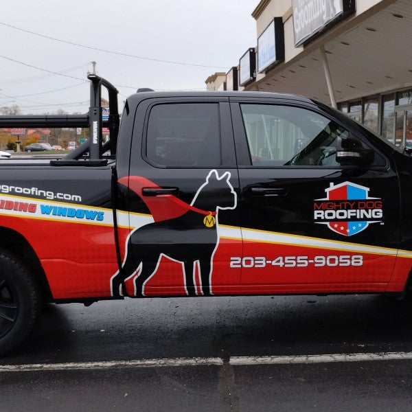 Mighty Dog Roofing Partial Wrap