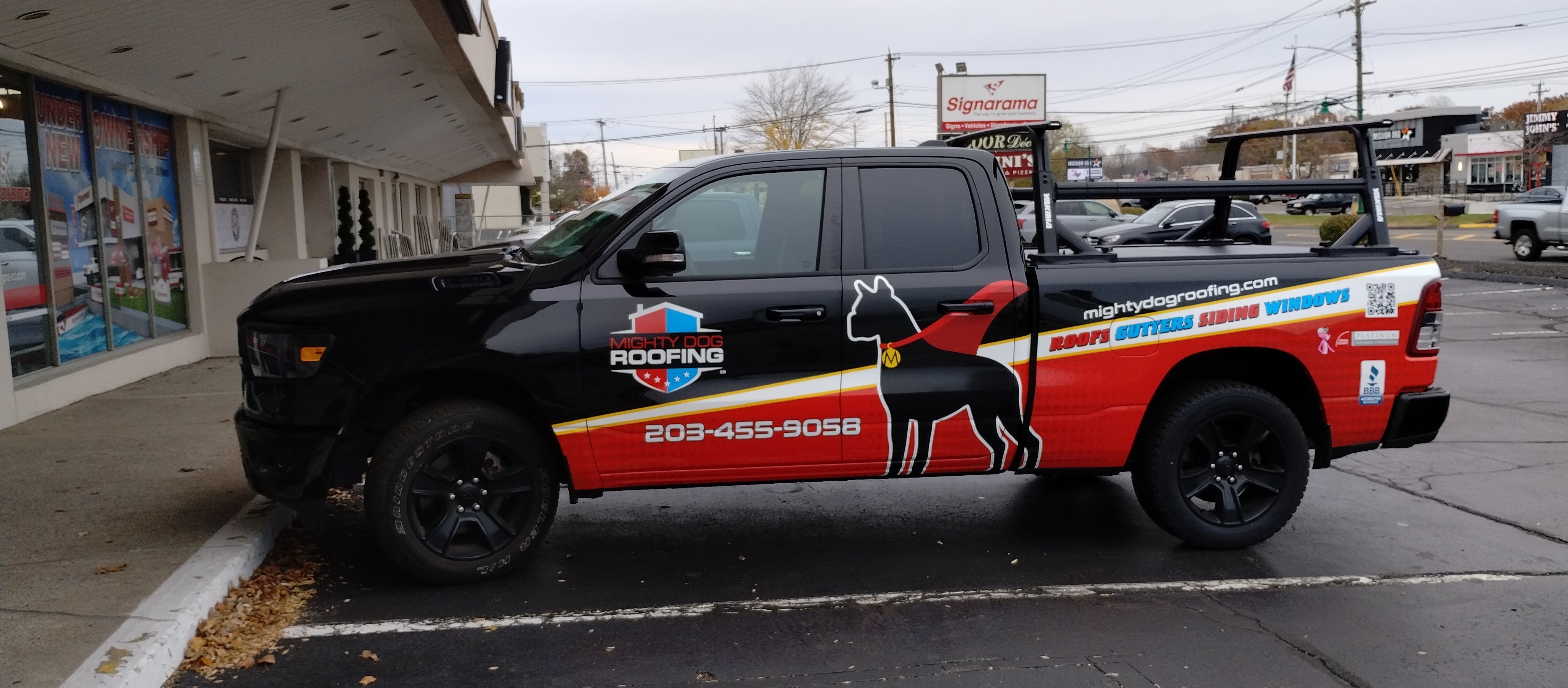 Mighty Dog Roofing Partial Wrap
