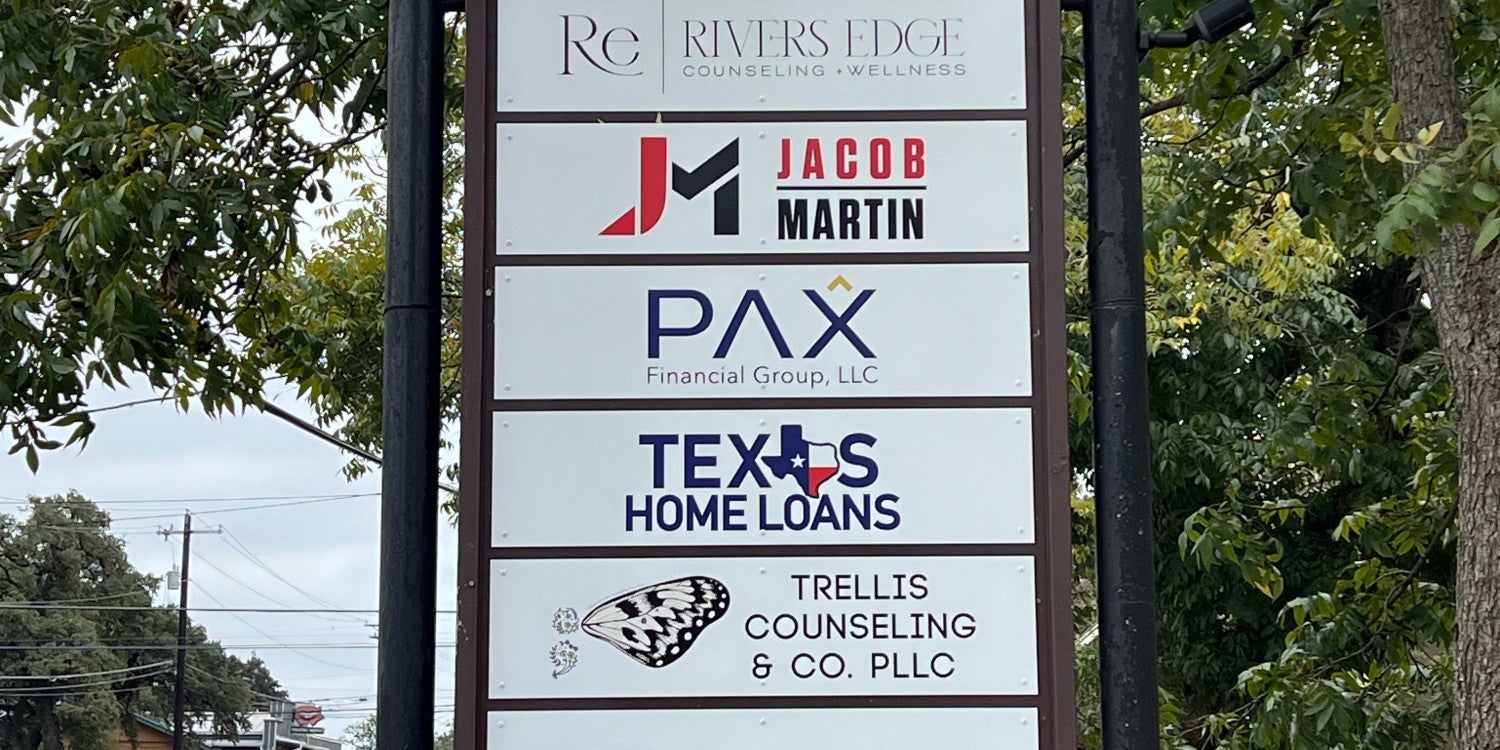 Outdoor Storefont Signs