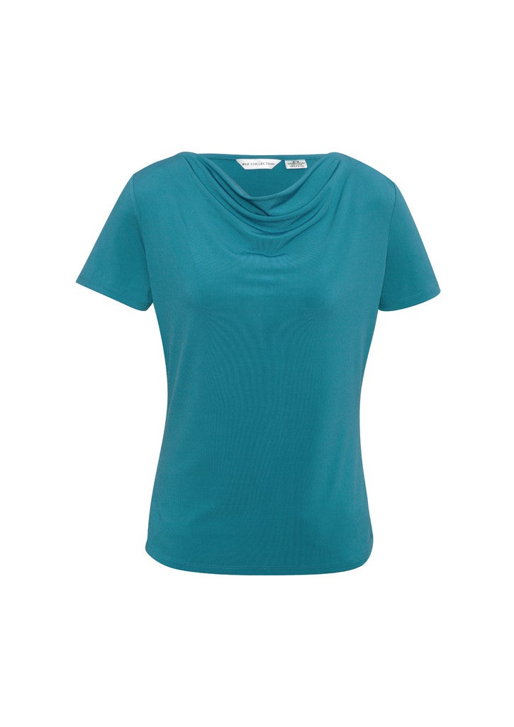 Ladies Ava Drape Knit Top