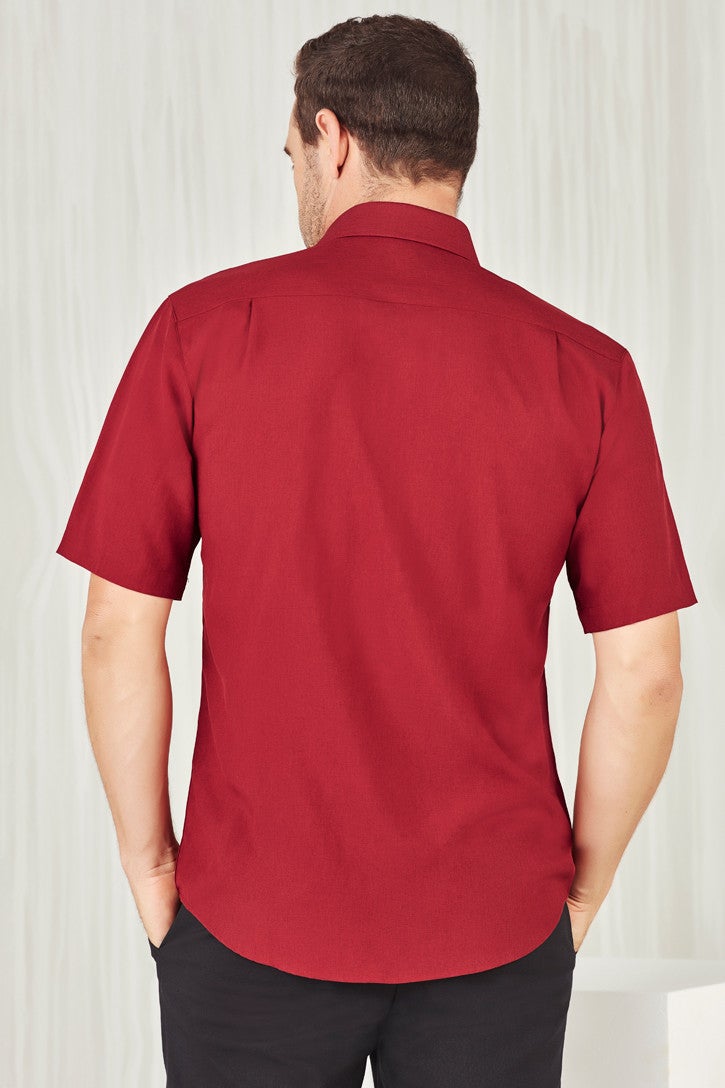 Mens Plain Oasis Short Sleeve Shirt