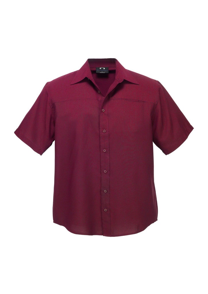 Mens Plain Oasis Short Sleeve Shirt