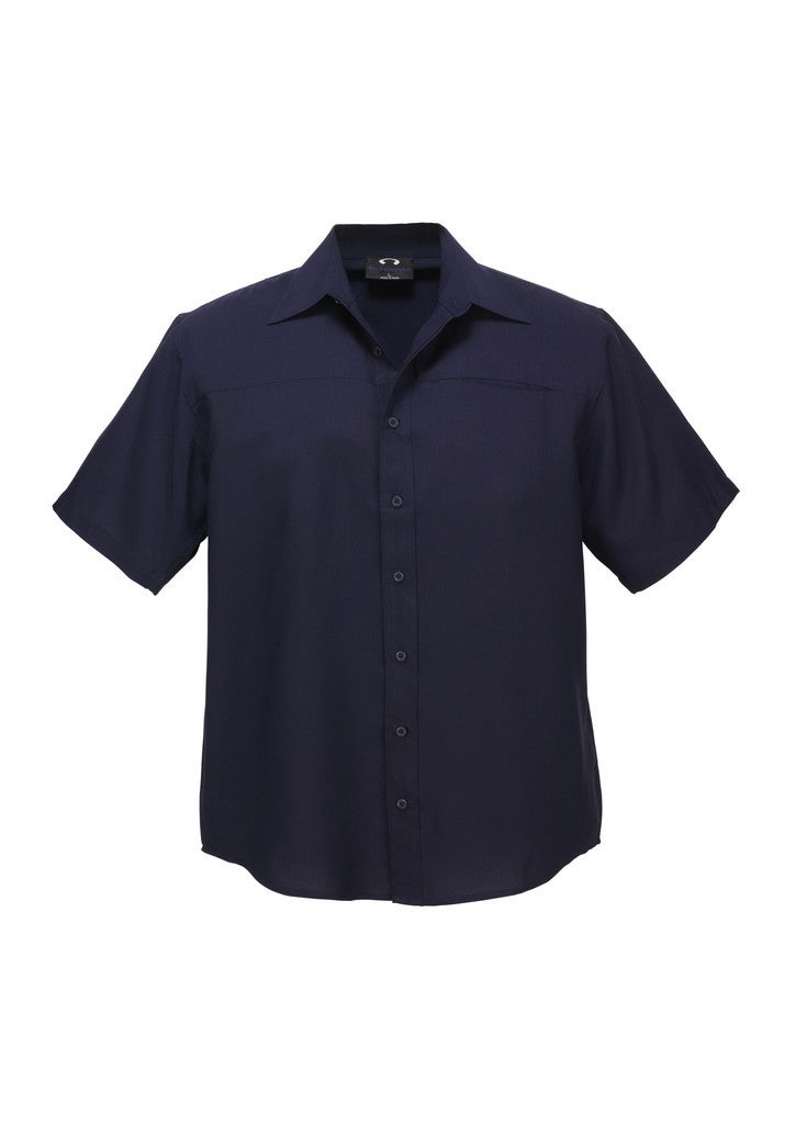 Mens Plain Oasis Short Sleeve Shirt