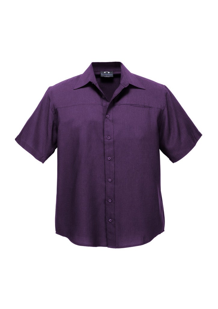 Mens Plain Oasis Short Sleeve Shirt