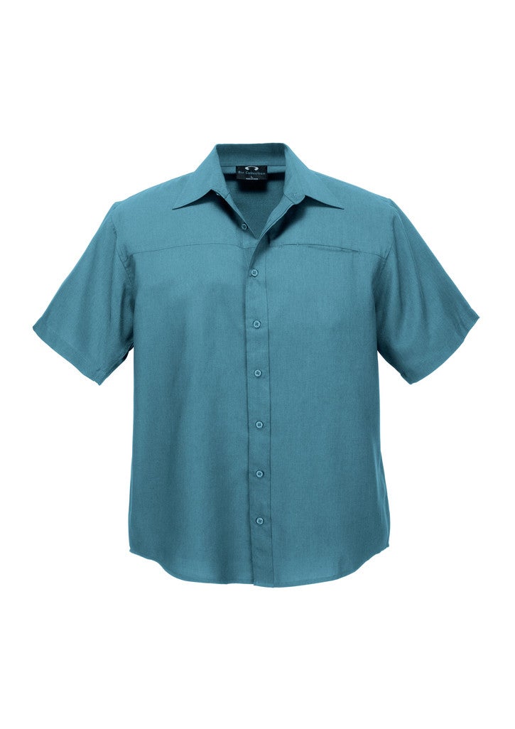 Mens Plain Oasis Short Sleeve Shirt