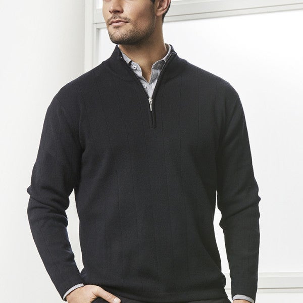 Custom Mens 80/20 Wool-Rich Pullover