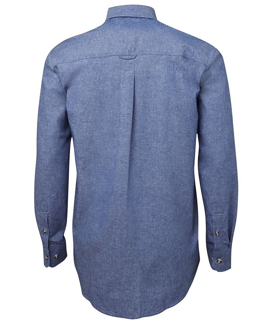 MENS L/S COTTON CHAMBRAY SHIRT