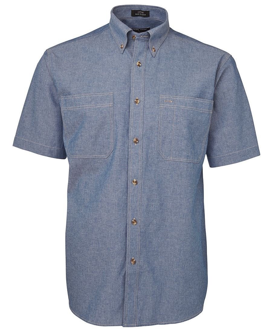 COTTON CHAMBRAY S/S SHIRT