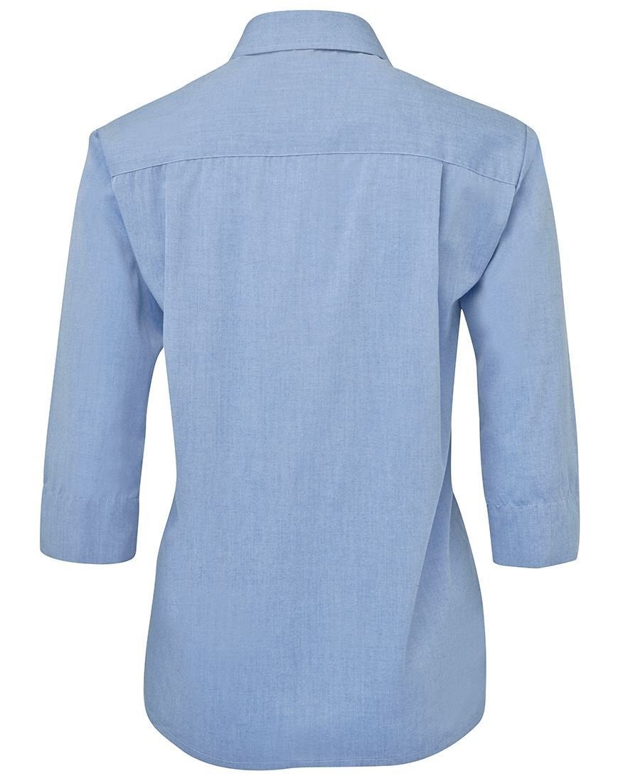 LADIES ORIGINAL 3/4 FINE CHAMBRAY SHIRT