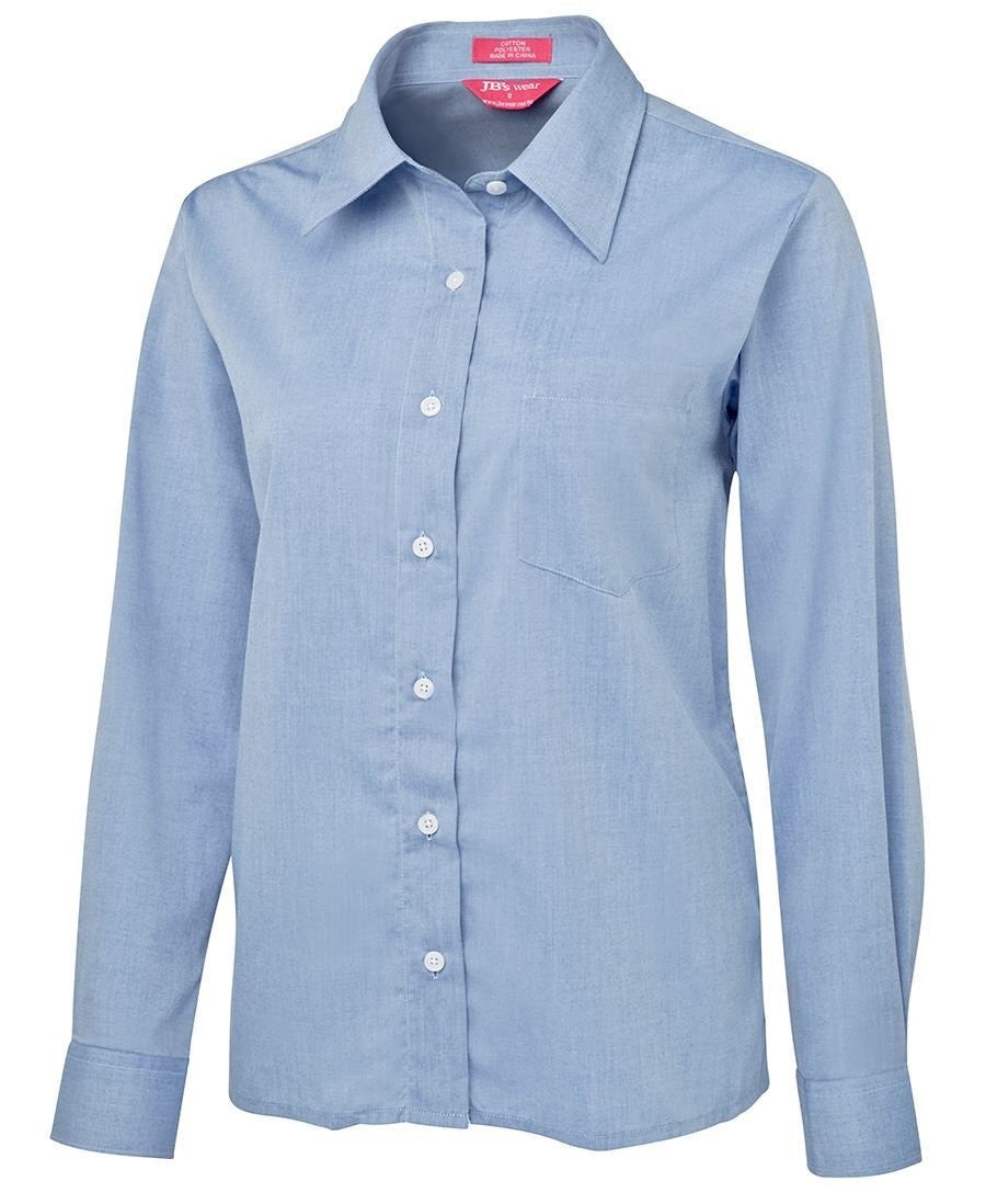 LADIES ORIGINAL L/S FINE CHAMBRAY SHIRT