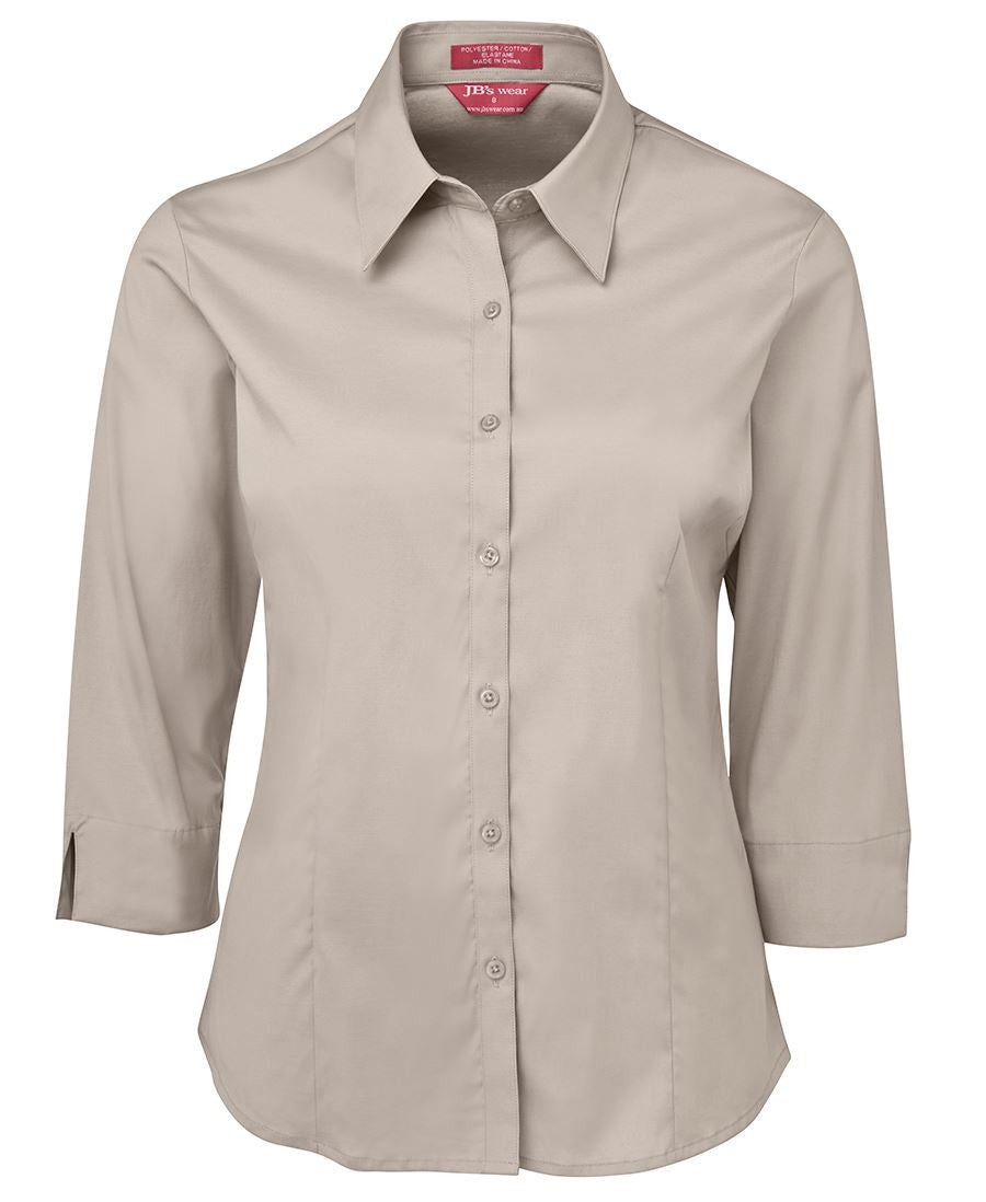 Ladies Urban 3/4 Poplin Shirt