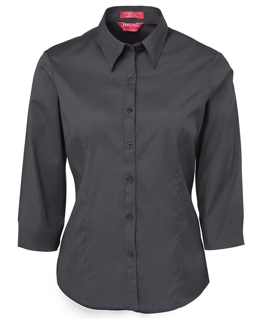 Ladies Urban 3/4 Poplin Shirt